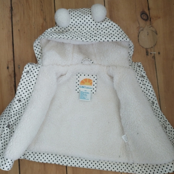 C&C Fleece lined Raincoat 12m - Picture 6 of 6